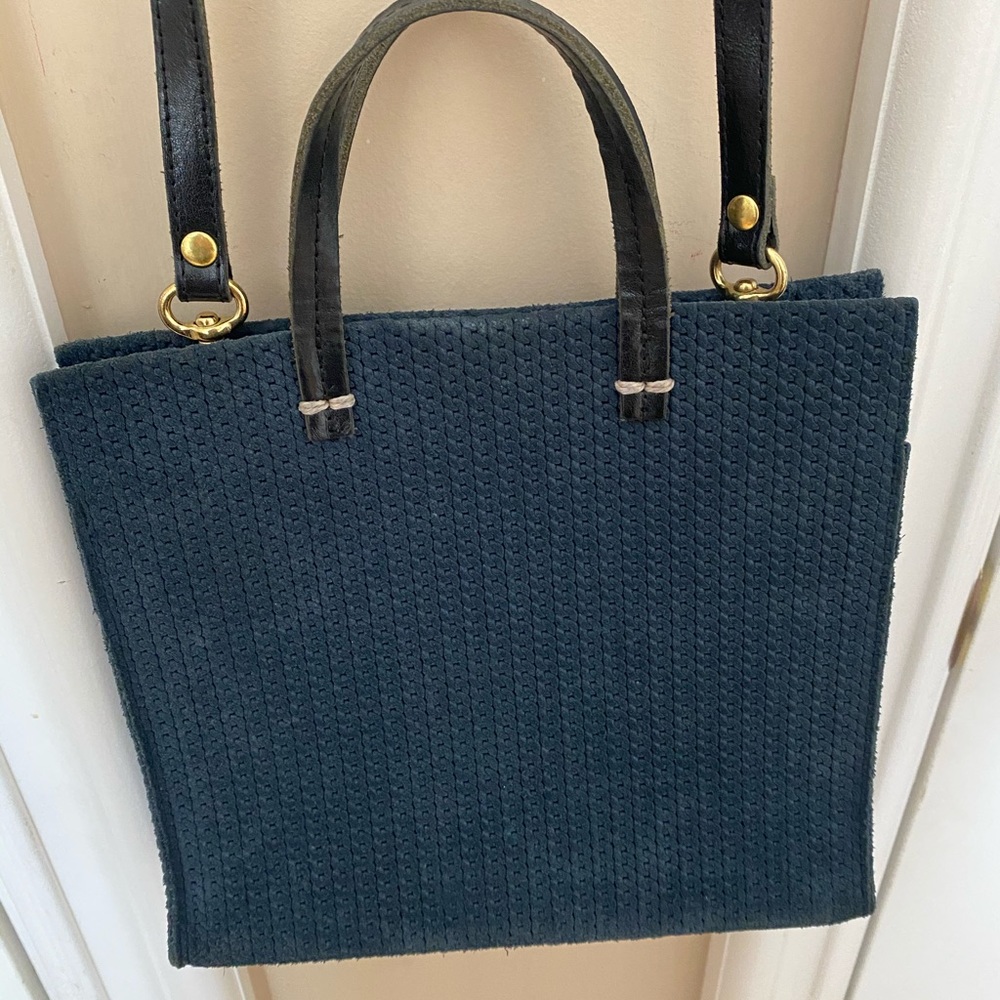 Clare V. Crossbody Square tote bag
